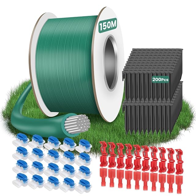 Set di cavo perimetrale TTAWIFT con 150 m di cavo e 200 picchetti da terra