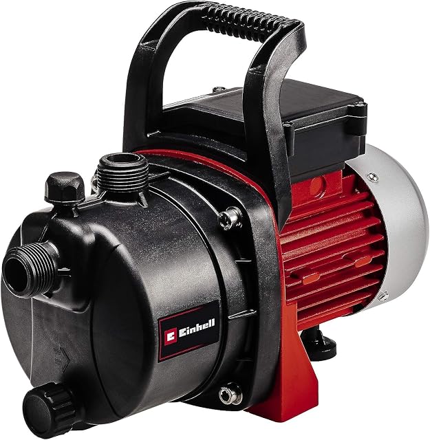 Pompa da giardino Einhell GC-GP 6538 con attacchi filettati da un pollice e maniglia di trasporto