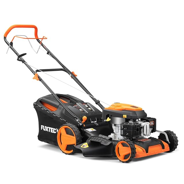 Rasaerba a benzina FUXTEC FX-RM5196 con scocca da 51 cm e trazione posteriore