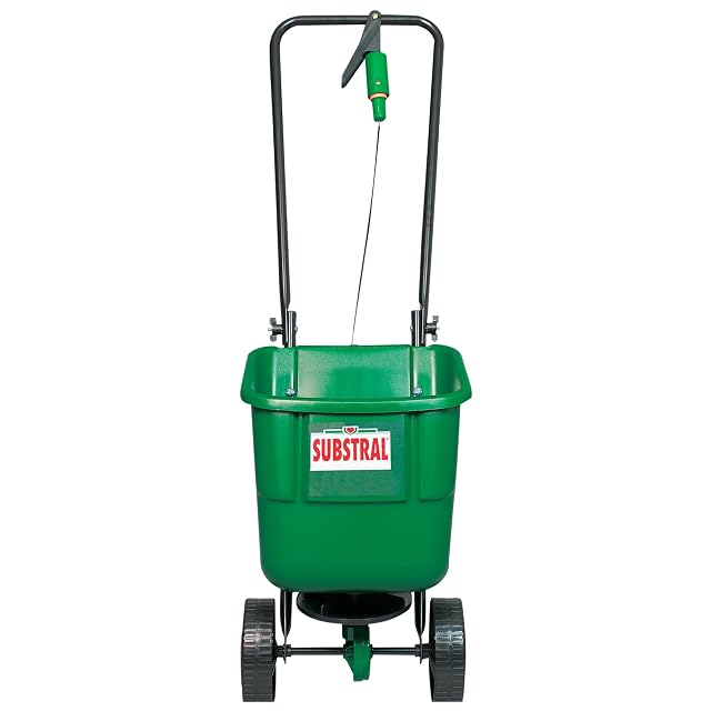 Spandiconcime centrifugo rotativo Substral EasyGreen con manubrio a U