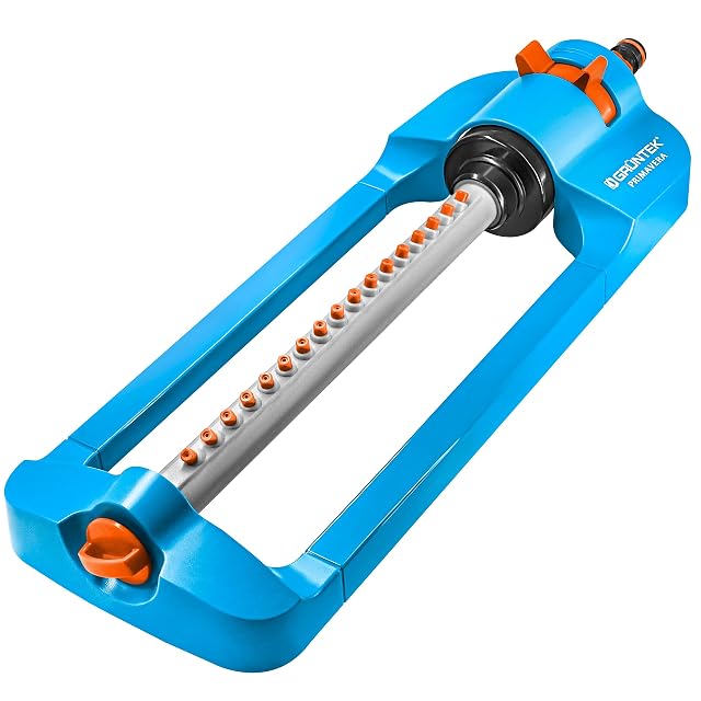 Irrigatore oscillante GRÜNTEK con diciassette ugelli