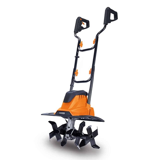 Motozappa elettrica IXES con larghezza di lavoro di 360 mm e sedici lame da zappa